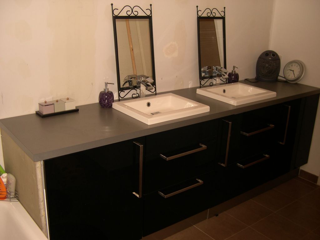 Meuble de salle de bain diy