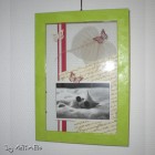 Encadrement façon scrap