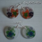 Deux paires de boucles d’oreilles pour l’été