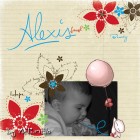 Digital scrapbooking: Alexis